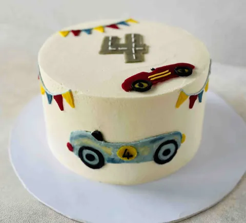 Cars, a Fig & Owl cake