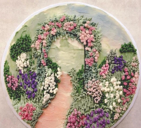 Secret Garden, a Fig & Owl cake