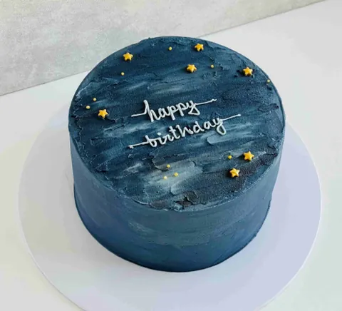 Night Sky, a Fig & Owl cake