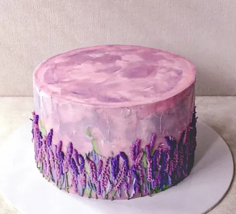 Lavender, a Fig & Owl cake