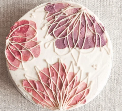 Stained Glass, a Fig & Owl cake