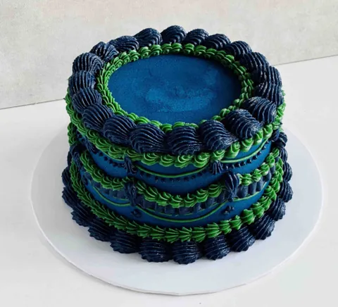 Vintage Azure, a Fig & Owl cake