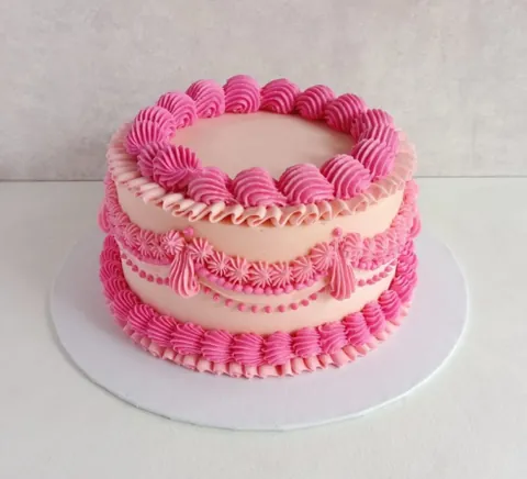 Vintage Barbie, a Fig & Owl cake