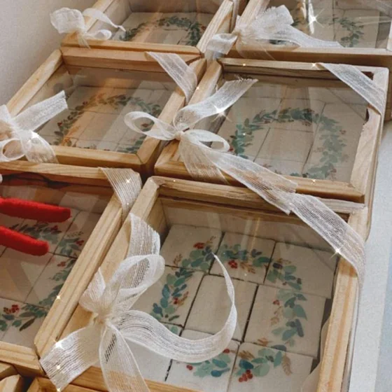 Shortbread Truffle Gift Boxes by Fig & Owl